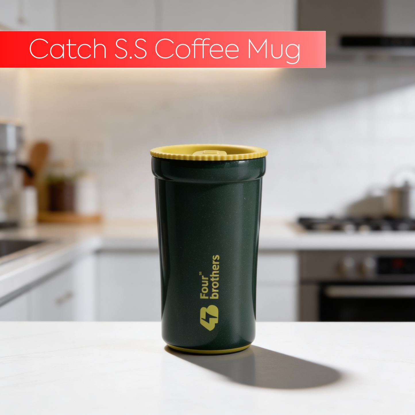 3 PC Coffee Mug | Your Choice | FREE -Hot & Cold Water Bottle