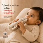 304 Stainless Steel Baby Feeding Bottle and Porrin Combo | Four Brothers