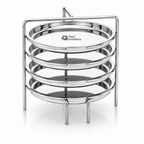 Dhokla Stand / Thattu Idly Stand – Stainless Steel Steamer Plate