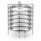 Dhokla Stand / Thattu Idly Stand – Stainless Steel Steamer Plate