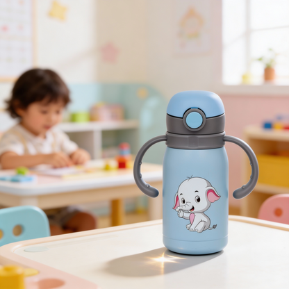 Joy Double Wall Inside 304 S.S Water Bottle for Kids – 300ml