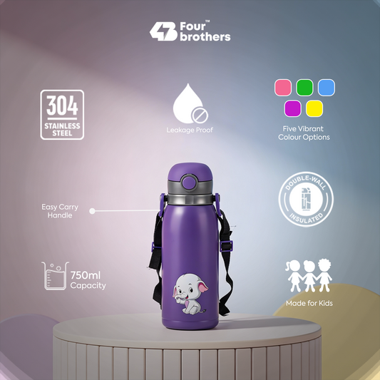 JUMBO SIPPER Kids S.S Water Bottle – Double Wall | 750ml