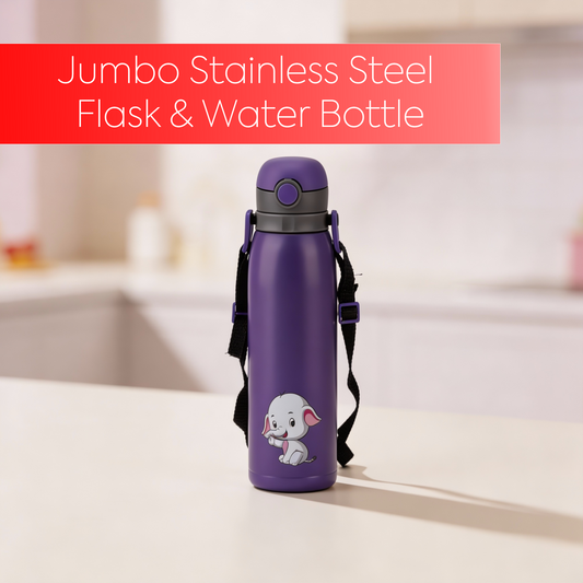 JUMBO SIPPER Kids S.S Water Bottle – Double Wall | 750ml