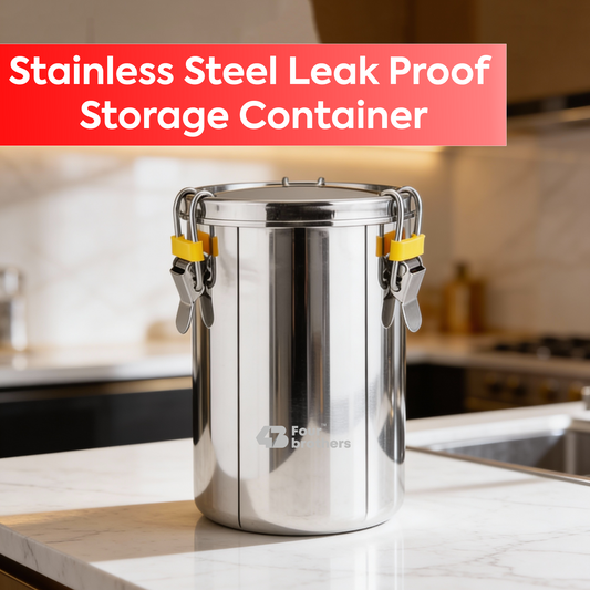 Stainless Steel 304 Leak-Proof Storage Container