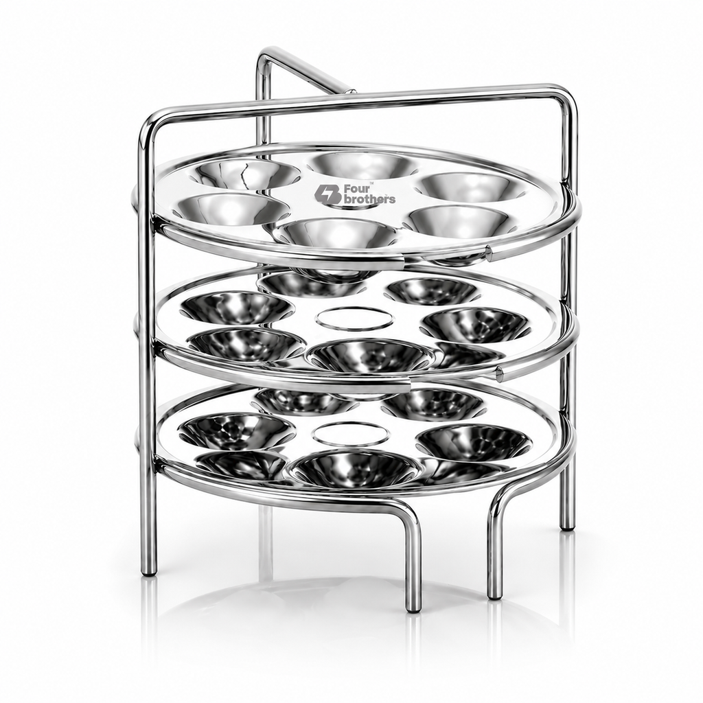 Mini Idly Stand – Stainless Steel Steamer Plate