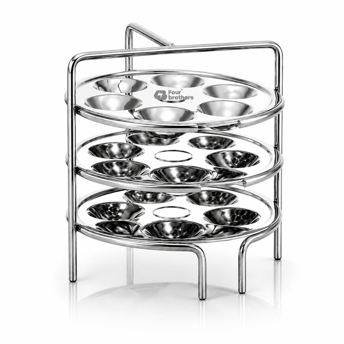 Mini Idly Stand – Stainless Steel Steamer Plate