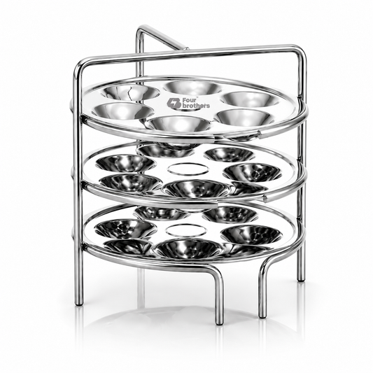 Mini Idly Stand – Stainless Steel Steamer Plate