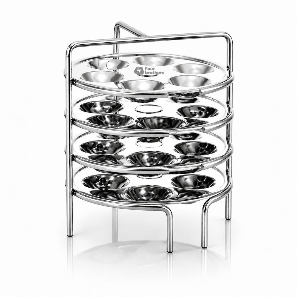 Mini Idly Stand – Stainless Steel Steamer Plate