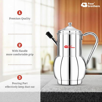 Fossil Oil Storage Pot Stainless Steel