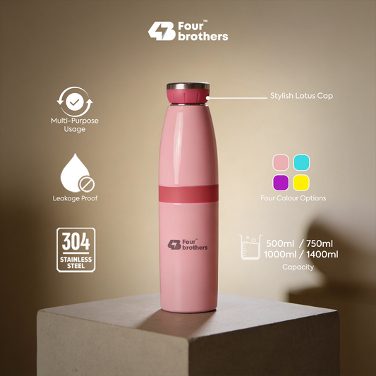 Polo Stainless Steel Water Bottle (Four Brothers)