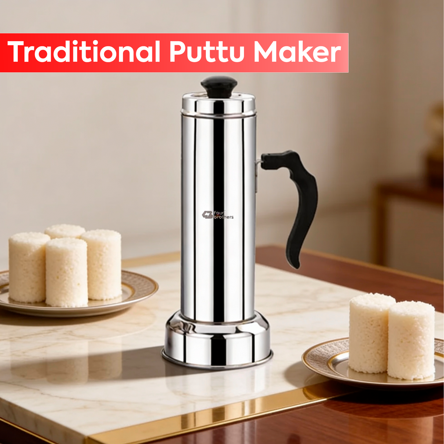 Traditional Puttu Maker