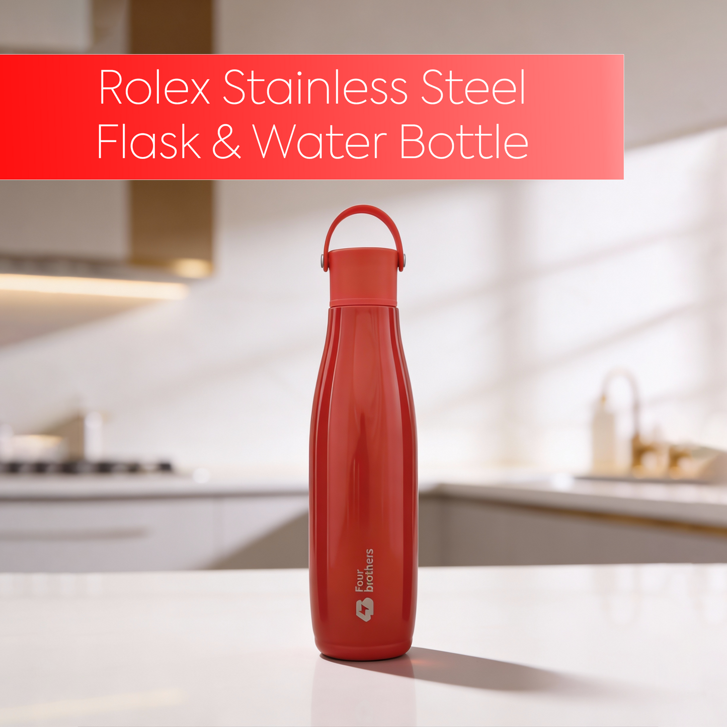 Rolex Flask Double Wall Inside 304 S.S Water Bottle