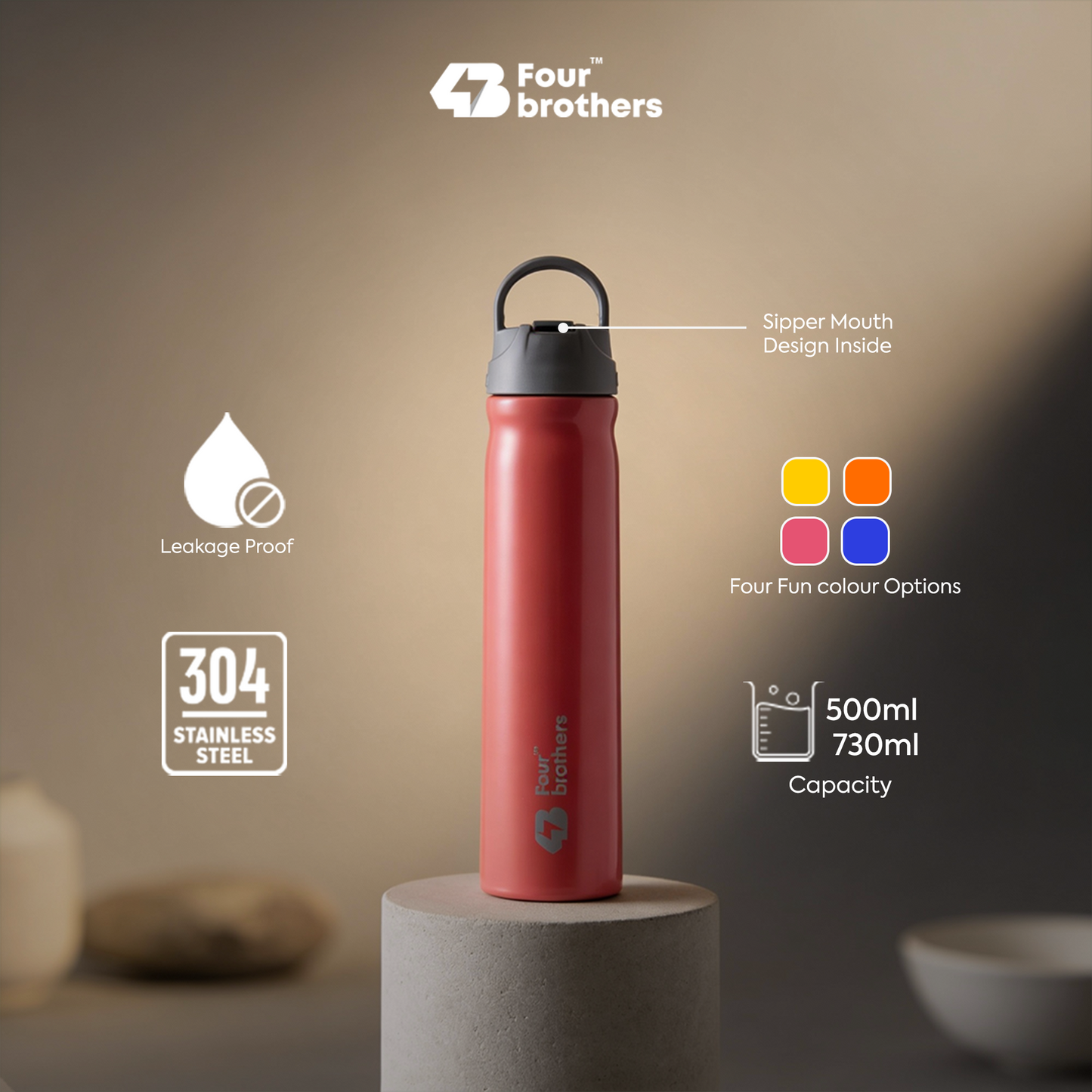 Sippy Water Bottle | Sippy-Max | Sippy-Pro