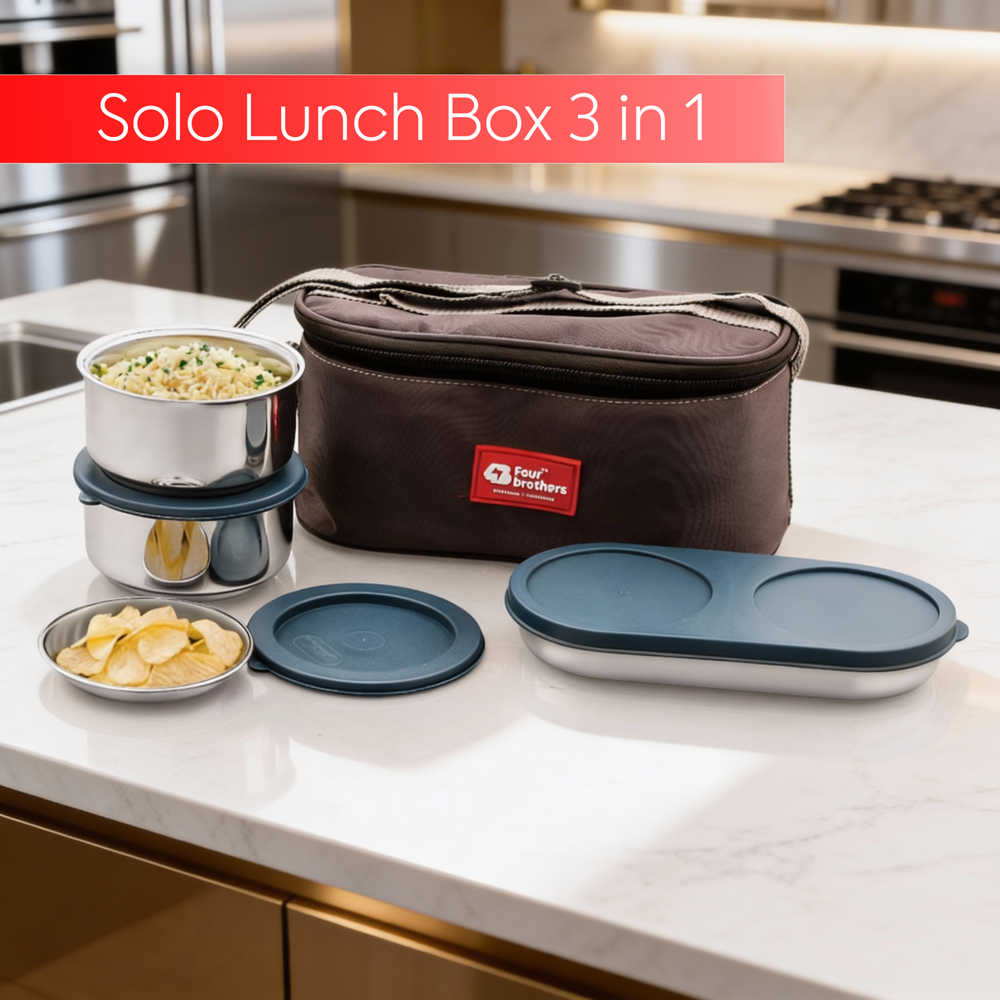 Solo Lunch Pack – Double Wall (3 in 1)