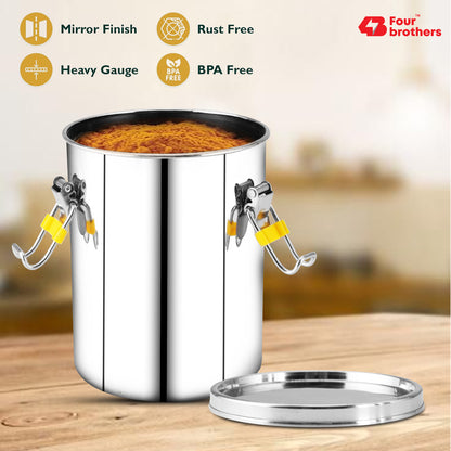 Stainless Steel 304 Leak-Proof Storage Container