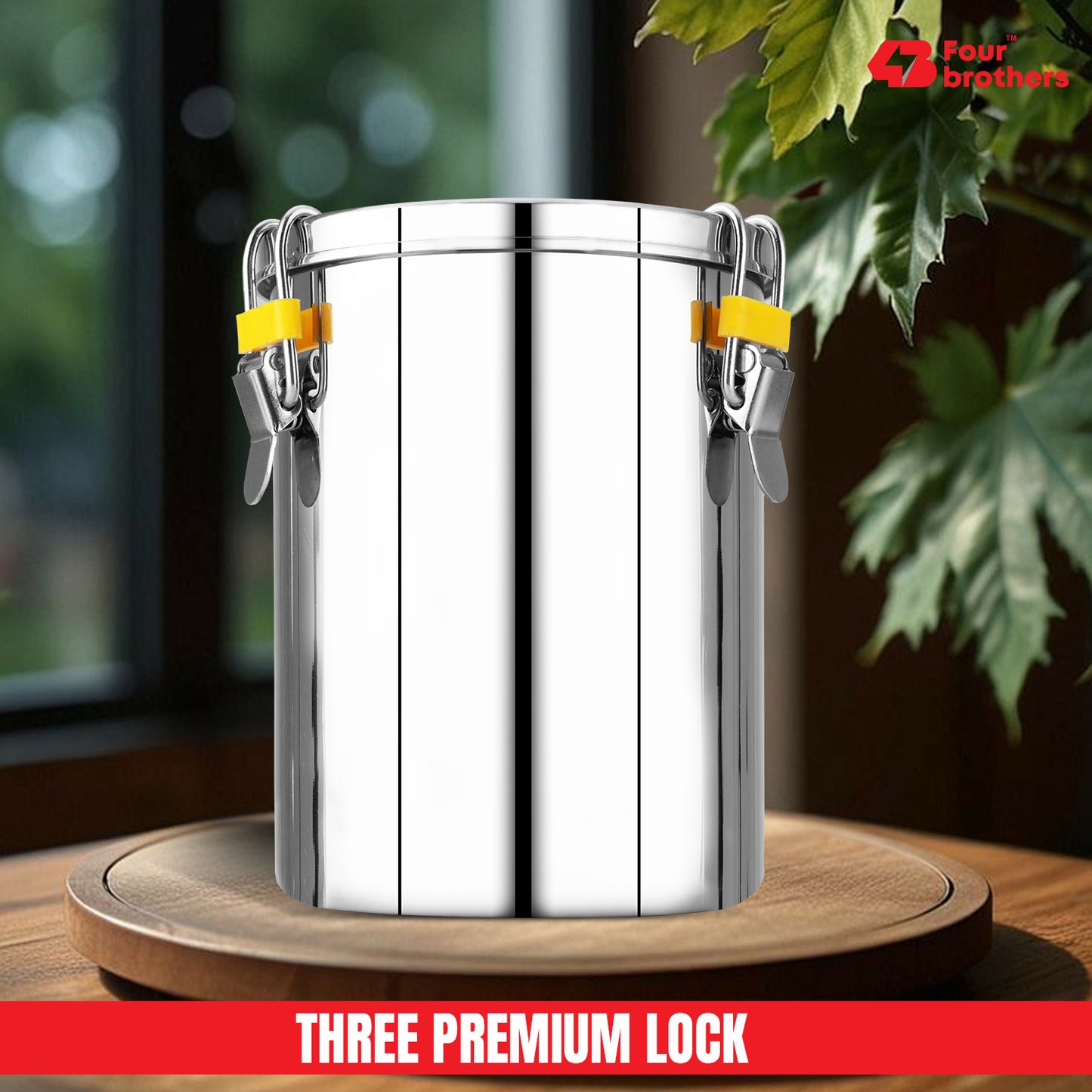 Stainless Steel 304 Leak-Proof Storage Container