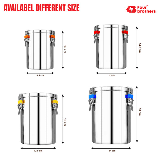 Stainless Steel 304 Leak-Proof Storage Container