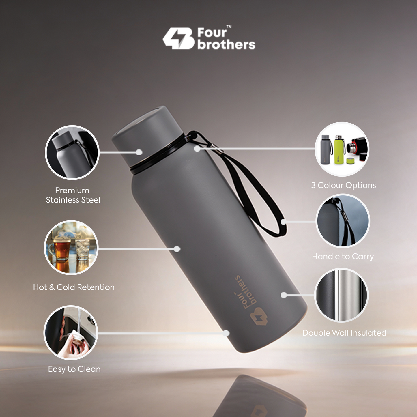 Storm Flask | Double Wall | S.S 304