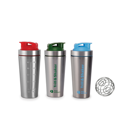 Four Brothers Stainless Steel Trill & Shaker Bottle