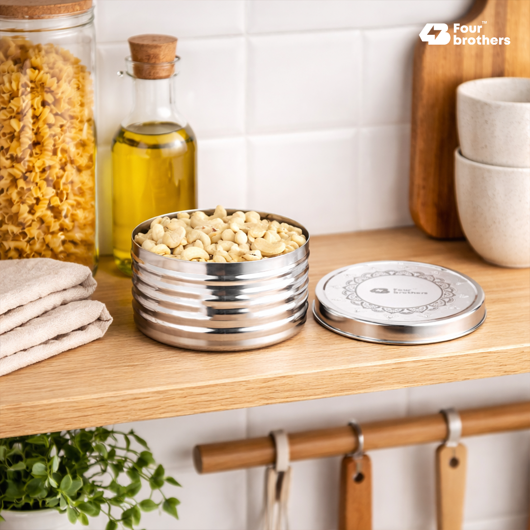 Ultra Storage Stainless Steel Box with Lid