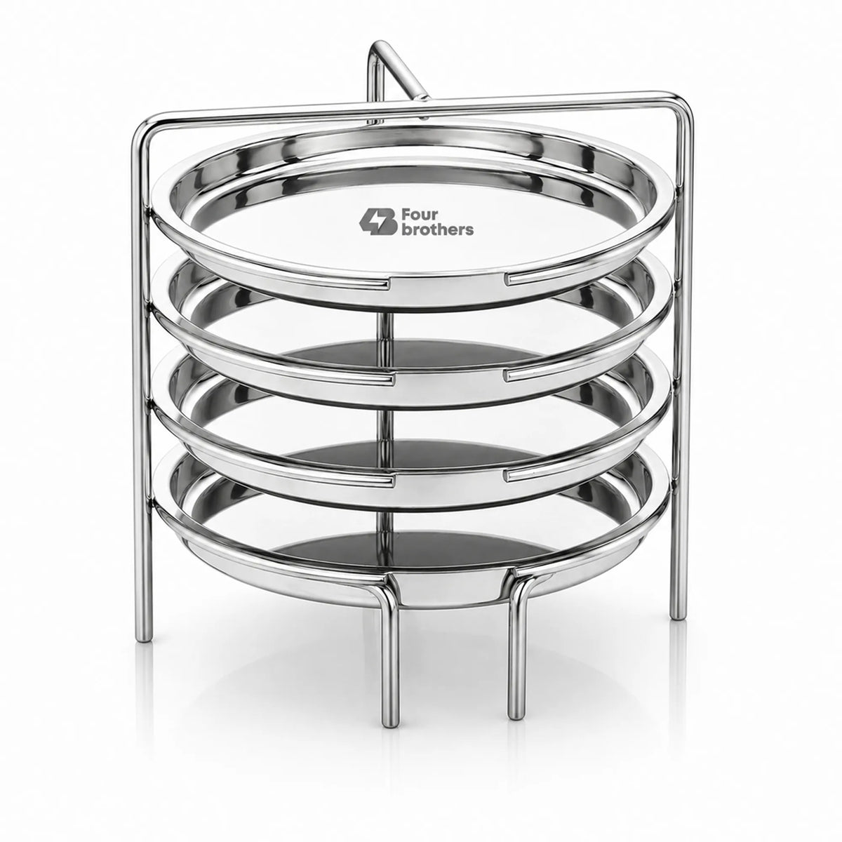 Dhokla Stand, Thattu Idly Stand Stainless Steel Steamer Plate | Four Brothers