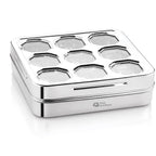 Matrix Stainless Steel Spice & Dry Fruit Box, 9 in 1 | Four Brothers