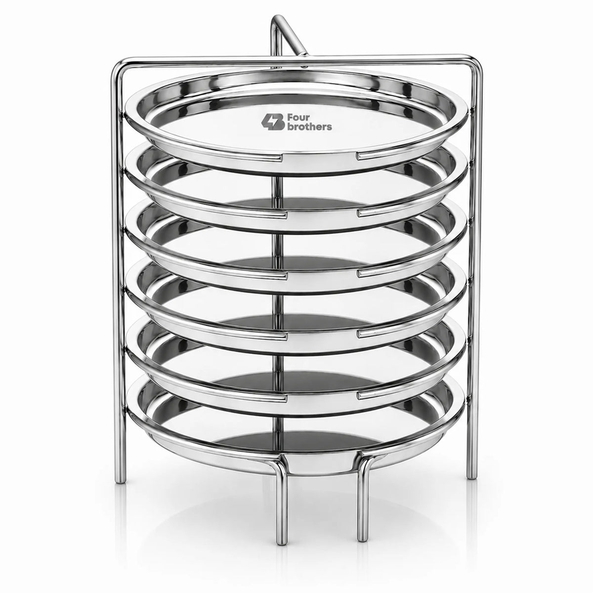 Dhokla Stand, Thattu Idly Stand Stainless Steel Steamer Plate | Four Brothers
